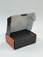Boîtes à bouteilles personnalisées pour l'emballage Boîtes postales Tasse à cadeau pour petites entreprises pour boîtes d'expédition avec insertion en carton gaufré éponge