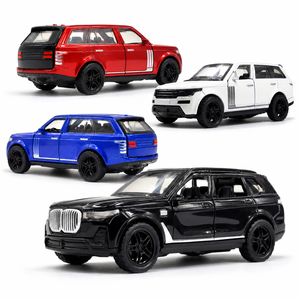Modellino SUV in Lega Scala 1/36, 4 Colori, con Funzione Pull-Back e 3 Porte Apribili, <span class=keywords><strong>Giocattolo</strong></span> Die-Cast per Bambini, Idea Regalo - Product Image 1