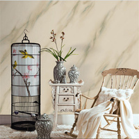 Papier peint effet marbre blanc ventre de poisson, imperméable, moderne, luxe léger, pour fond de télévision, mur de canapé