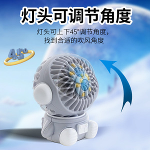 <b>Mini</b> Fan Portable Rechargeable Usb Handheld Cooling Fan For Outdoor Travel Student Use Summer <b>Desk</b> Fan - Product Image 2