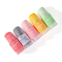 Vente en gros de bâton de masque d'argile JMFREE Soin de la peau du visage Bâton de thé vert végétalien Masque d'argile pour le visage Bâton de masque de boue de la mer morte solide