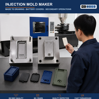 Fabricant de moules d'injection sur mesure pour couvercles de batteries avec opérations secondaires