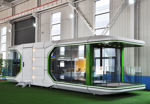 Kit de maison préfabriquée sur mesure, super grande taille, module de bureau, capsule spatiale insonorisée, maisons mobiles préfabriquées, maison à 2 chambres - Product Image 5