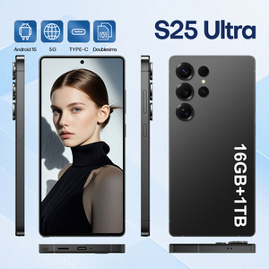 Toptan S25Ultra 5G Smartphone 16GB + 1TB bellek Decacore <span class=keywords><strong>CPU</strong></span> 108MP Android oyun telefonu 7.3 inç ekran Snch Sn Chsna cep telefonu - Product Image 2