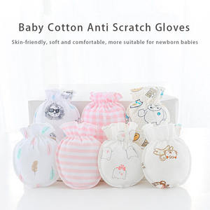 Mouffles Fines d'Été Anti-Rayures en Coton pour Nouveau-né - Product Image 5