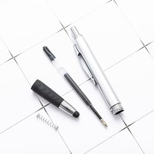 <b>Bulk</b> Smart Stylus Nib Plastic Ballpoint Pen Wholesale Soft Rubber Grips With Customized Logo for Tablet Mobile <b>Phone</b> - Product Image 5