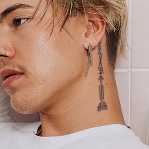BB lunga durata succo di erbe Semi-permanente mezzo braccio realistico tatuaggio per ragazzo e ragazza Stencil tatuaggio Stencil temporaneo per il corpo - Product Image 2