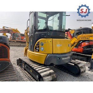 Mini-excavatrice hydraulique Komatsu PC40 d'occasion, importée du Japon, 4 tonnes, moteur en bon état, faible nombre d'heures, prête à l'emploi - Product Image 3