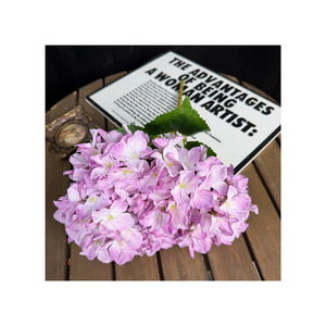 Bouquet d'hortensias artificiels Jinxi à 5 têtes, fleurs en soie pour mariage, décoration intérieure, accessoires de festival en extérieur - Product Image 4