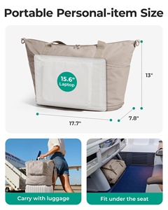 Sac de <span class=keywords><strong>voyage</strong></span> pliable multi-poches en nylon imperméable avec logo personnalisé, nouveau design, pour le sport, la gym, le week-end - Product Image 2