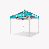 Tonnelle pliante professionnelle de haute qualité, imperméable, avec logo personnalisé, pour salon professionnel extérieur, 3x3m (10x10ft), type chapiteau pop-up, à vendre
