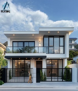 Villa Prefabbricata Pieghevole con Struttura in Acciaio Leggero FLYING Brand US Sale, <span class=keywords><strong>Design</strong></span> Contemporaneo, 1 Anno di Garanzia - Product Image 3