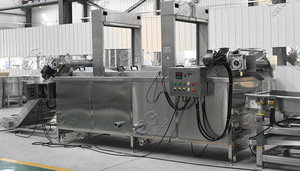 เครื่องทำขนมปังกรอบอัตโนมัติควบคุมด้วย PLC วัสดุสแตนเลสเกรดอาหาร ผลิตได้ 500 กก./ชม. ใช้งานง่าย น้ำอัลคาไลน์ ขายดี - Product Image 4
