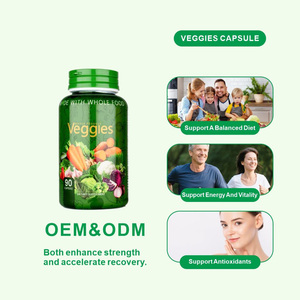 Cápsulas de Frutas y Verduras de Fábrica OEM/ODM, Suplemento de Fibra Dietética para el Equilibrio Nutricional, para Mejorar la Vitalidad y Capacidad de los Adultos - Product Image 2