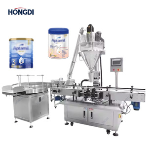 Máquina Eléctrica Automática para Llenado de Polvo de Coco, Café y Alimentos, con Funciones de Envoltura y Encolado, de Alta Eficiencia para Latas, Botellas y Plástico - Product Image 1