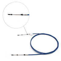Câble de commande de vitesse pour moteur hors-bord marin, haute efficacité, flexible, 18-30 pieds, style universel 33C, fournitures marines
