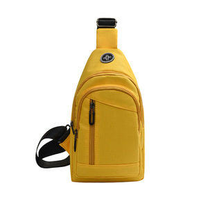 Wholesale Custom logo Waterproof Single <b>Shoulder</b> <b>Bag</b> Nylon Utility Bottle Holder Portable Crossbody Chest <b>Bag</b> for <b>Men</b> - Product Image 2
