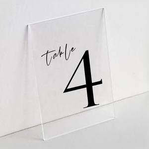 Numéro de table de mariage bricolage personnalisé et signes de fête sur <span class=keywords><strong>feuille</strong></span> acrylique <span class=keywords><strong>vierge</strong></span> pour les cartes de place et les cartes-cadeaux signes de mariage - Product Image 4