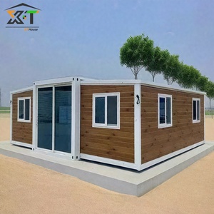 20ft sang trọng đúc sẵn di động nhà nhỏ sẵn sàng để tàu 2 phòng ngủ phòng tắm nhà bếp gấp prefab mở rộng container nhà - Product Image 5