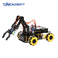 Kit de Brazo Robótico Programable ACEBOTT ESP32 para Arduino, Set de Coche Robótico Inteligente para Aprendizaje, Educación y Automatización