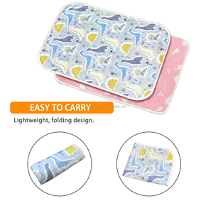 Protège-<span class=keywords><strong>matelas</strong></span> imperméable en coton 80x110cm pour enfants, personnes âgées, post-partum, règles, et animaux domestiques (dessins animés) - 1 <span class=keywords><strong>à</strong></span> 3 ans - Product Image 2