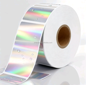 Top-Bán sống động & bền Pet Laser Holographic cầu vồng tự dính PVC cuộn dán đầy màu sắc bao bì nhãn - Product Image 4