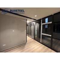 Maison conteneur préfabriquée RUIISTEEL Roumanie, design européen pour la région balkanienne