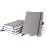 Impression personnalisée A5 Carnets en cuir PU à couverture rigide