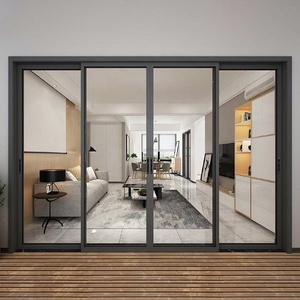 <span class=keywords><strong>Puerta</strong></span> Corredera <span class=keywords><strong>de</strong></span> Alta Calidad para <span class=keywords><strong>Terraza</strong></span>, Marco <span class=keywords><strong>de</strong></span> Aleación <span class=keywords><strong>de</strong></span> Aluminio, Doble Acristalamiento, con Vidrio Templado - Product Image 2