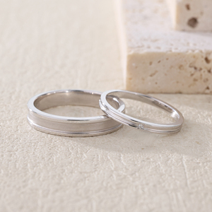 Venta caliente 18K oro diamante natural boda banda entrega rápida precioso estilo clásico para aniversarios fiestas rodio plateado - Product Image 3