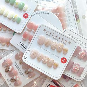<span class=keywords><strong>Hermosas</strong></span> <span class=keywords><strong>uñas</strong></span> surtidas hechas a mano Estudio a granel-Producido más de 3000 diseños Patrón de puntas largas Prensa hecha a mano aleatoria en las <span class=keywords><strong>uñas</strong></span> - Product Image 1