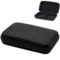 Étui de rangement étanche en EVA pour appareils électroniques, sac de transport antichoc pour câbles, chargeurs et écouteurs, coque rigide noire, fabrication industrielle