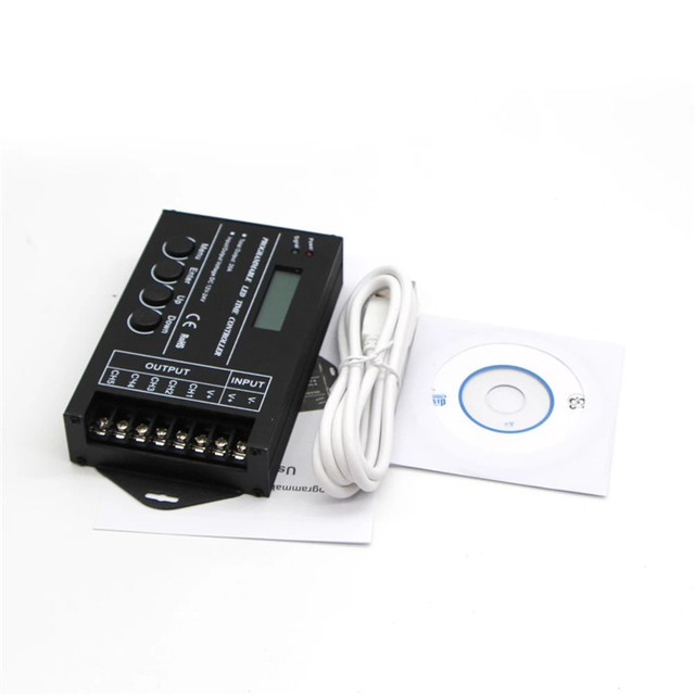 Led Wifi Time Controller SMD 5050 RGB Strip Dimmer TC420 5 Channels 20A Total Output