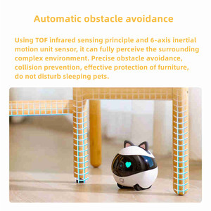 Connexion Wifi compagnon <span class=keywords><strong>pour</strong></span> <span class=keywords><strong>animaux</strong></span> de compagnie caméra mobile conception mignonne course automatique chat chien enfant moniteur - Product Image 5