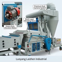 Machine de nettoyage, de tri et de calibrage pour céréales, graines de chia, graines de sésame, maïs, légumineuses, arachides, haricots mungo, avec pureté de 99,95%