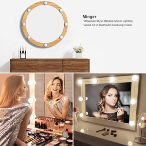 Usine En Gros LED Maquillage Lumière 3 Couleur Dimmable Miroirs Veilleuses Ampoules <span class=keywords><strong>pour</strong></span> Maquillage Dressing <span class=keywords><strong>Salle</strong></span> <span class=keywords><strong>De</strong></span> Bains Mur Intérieur Décor - Product Image 3
