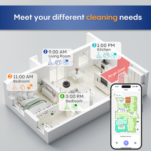 Nieuwe Aankomst Multifunctionele Vloer Huisreiniging Moppingzelflegende Vuilnisbak Vegen Aspirateur Aspiradora <span class=keywords><strong>Robot</strong></span> Stofzuiger - Product Image 6