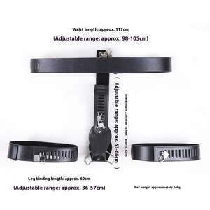 Женские кожаные трусики целомудрия - Product Image 6