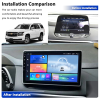 Meihua 10,1 pouces Nouveau cadre de tableau de bord stéréo Fascia Radio DVD pour Chevrolet Onix 2019+ avec faisceau de câbles Canbus