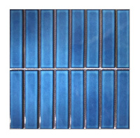 Carreau de mosaïque en céramique vert foncé mat Kat Morden pour salle de bain salle de douche cuisine sol décoration murale carreaux de céramique