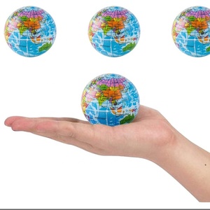<span class=keywords><strong>Bola</strong></span> de espuma suave para niños, globo terráqueo, mapa <span class=keywords><strong>del</strong></span> <span class=keywords><strong>mundo</strong></span>, juguete de PU antiestrés, relajante, regalo - Product Image 6