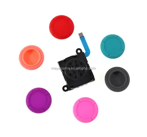 Đầy màu sắc 3D phím điều khiển analog Stick ngón tay cái Grip cap da cho nintend chuyển đổi NS Joy-Con Joystick Cap cho NS chuyển đổi Lite