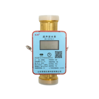 Compteur d'eau à ultrasons télécommandé sans fil NB-IoT/ LoRa/ LoraWAN 15mm 20mm Compteur d'eau résidentiel en plastique