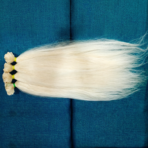 Extensions de cheveux humains blonds raides de luxe indiennes Remy de 30 pouces - Product Image 1