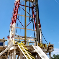 Plateforme de forage pétrolier terrestre série ZJ50, ensemble complet avec moteur diesel, boîte de vitesses et pompe – Machine de forage terrestre pour boues de base, profondeur maximale 5000 m