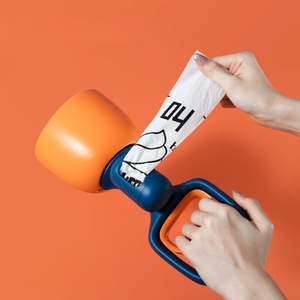 Recogedor de Excrementos de Perro Ecológico, Portátil y Duradero, con Mango Corto de Plástico para la Eliminación de Desechos de Animales Pequeños - Product Image 2