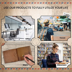 Il nostro Album fotografico di Album di Album di foto in stile retrò con lettera in rilievo copertina diario di viaggio diario libro di scarto libro di memoria - Product Image 6