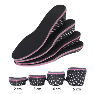 Memory Foam Popcorn Height Increase Insole For Men Free Size Soft Cushion Height Increasing Insole