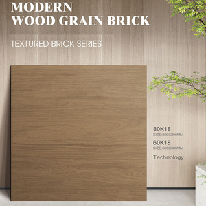 Cao Cấp 600X600Mm Hạt Gỗ Gạch Gốm Matte Kết Thúc Trong Nhà Sàn Chống Trượt Gỗ Nhìn Sứ Gạch - Product Image 2