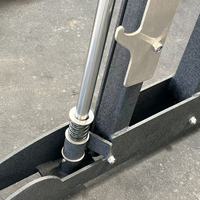 Machine Smith Commerciale à Contrepoids, Angle Réglable de 0 à 7 Degrés, Rack de Musculation Robuste en Acier, Équipement de Gymnastique